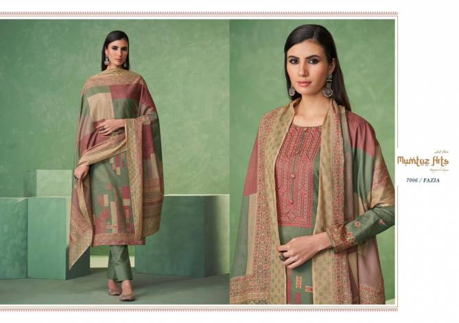 Mumtaz Fazia Stylish Casual Wear Wholesale Dress Material Catalog